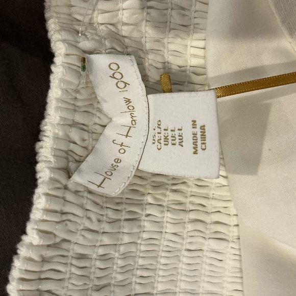 House of‎ Harlow 1960 Linen Beaded Hem Dress – NWT - Picture 7 of 7